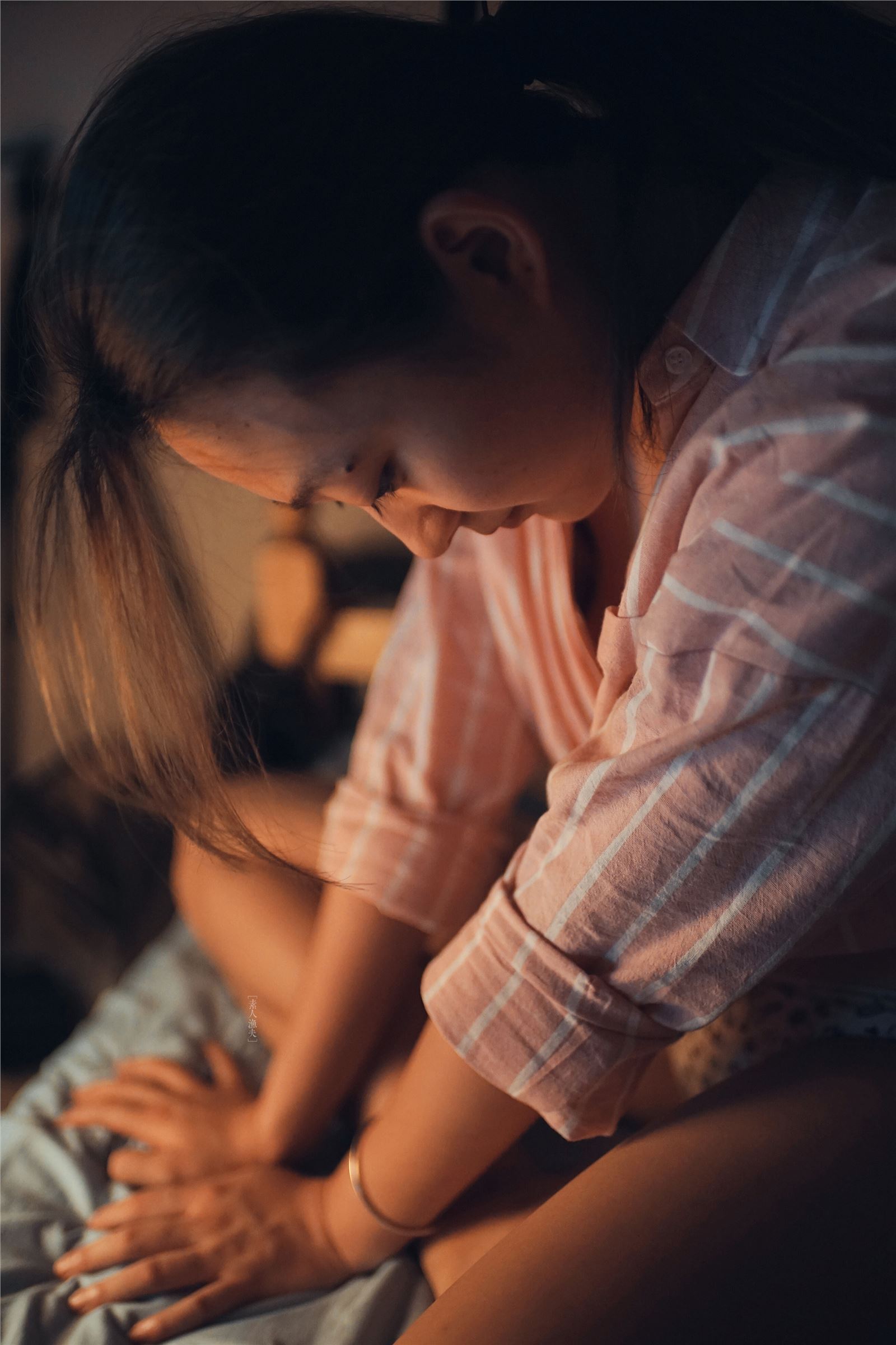 向大佬低头双马尾萌妹 深圳校服女仆装 香港之行