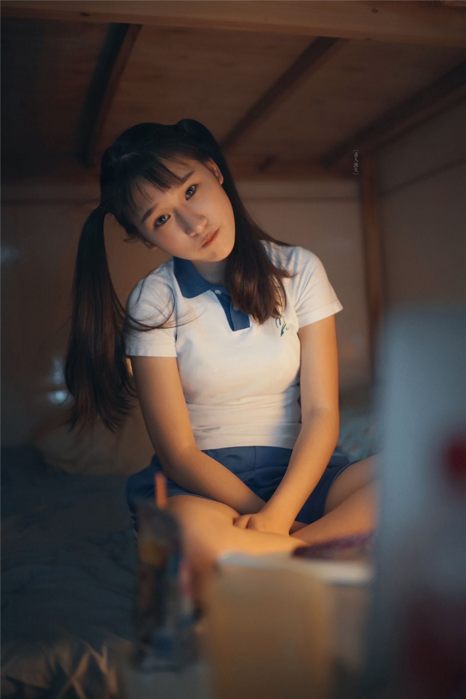 向大佬低头双马尾萌妹 深圳校服女仆装 香港之行