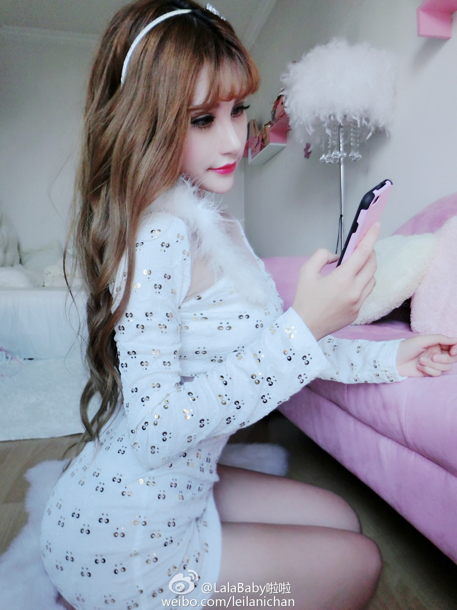 清新美少女 LalaBaby啦啦 生活照09