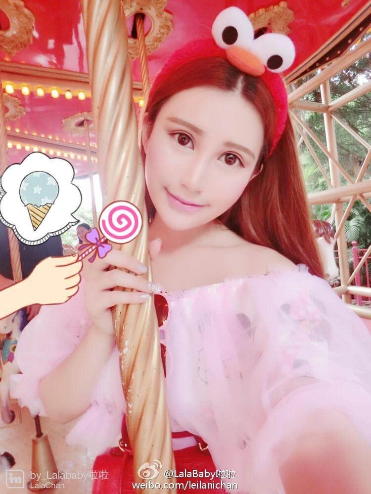 清新美少女 LalaBaby啦啦 生活照09