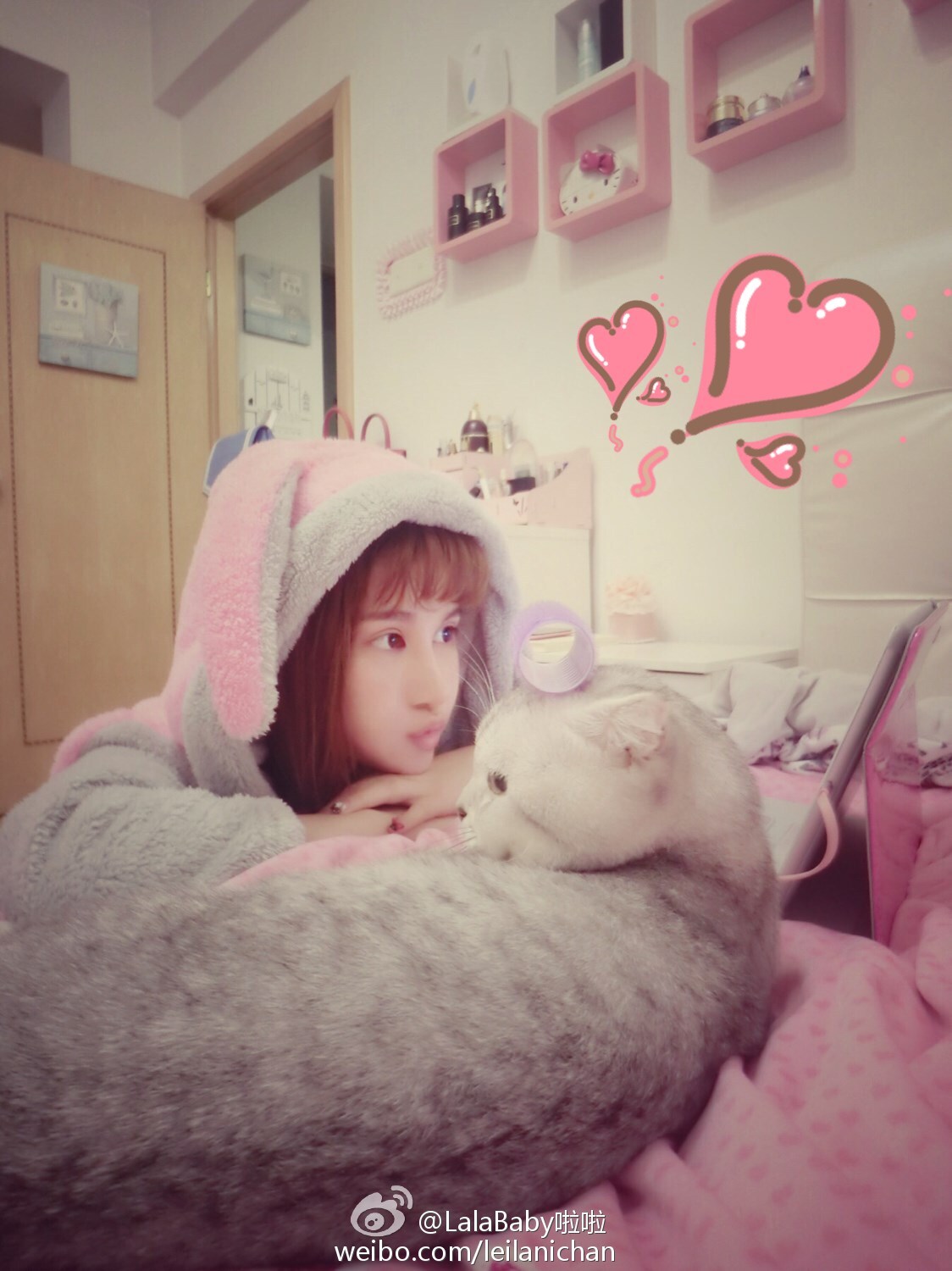 清新美少女 LalaBaby啦啦 生活照09