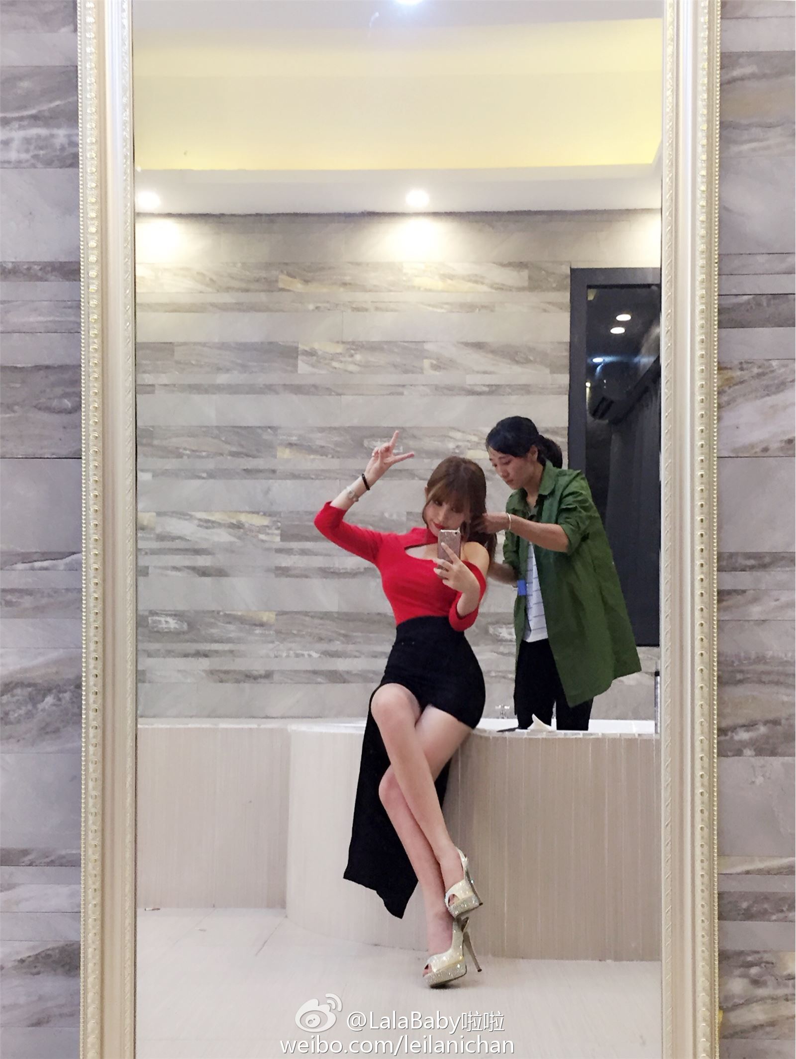 清新美少女 LalaBaby啦啦 生活照09