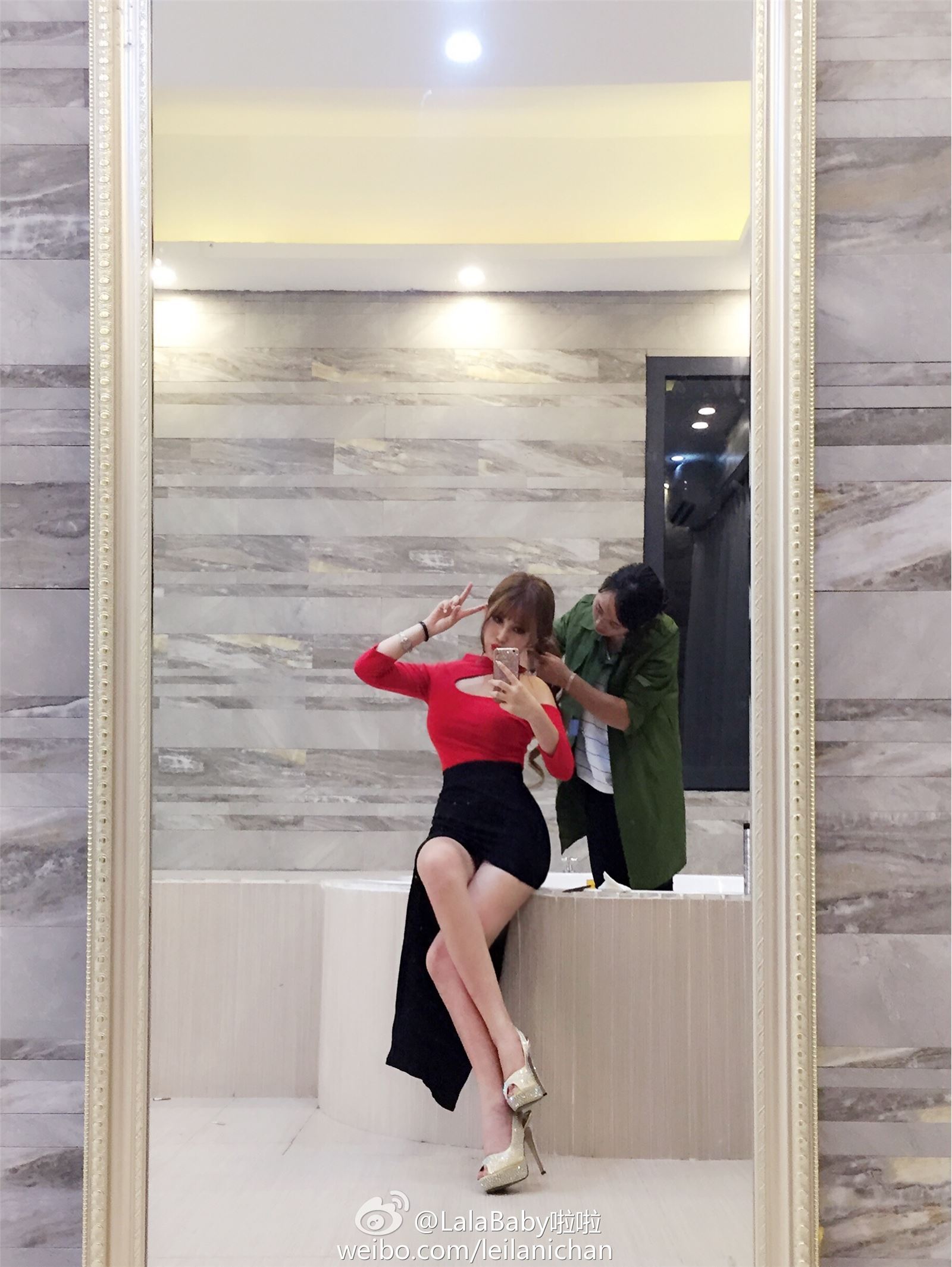 清新美少女 LalaBaby啦啦 生活照09