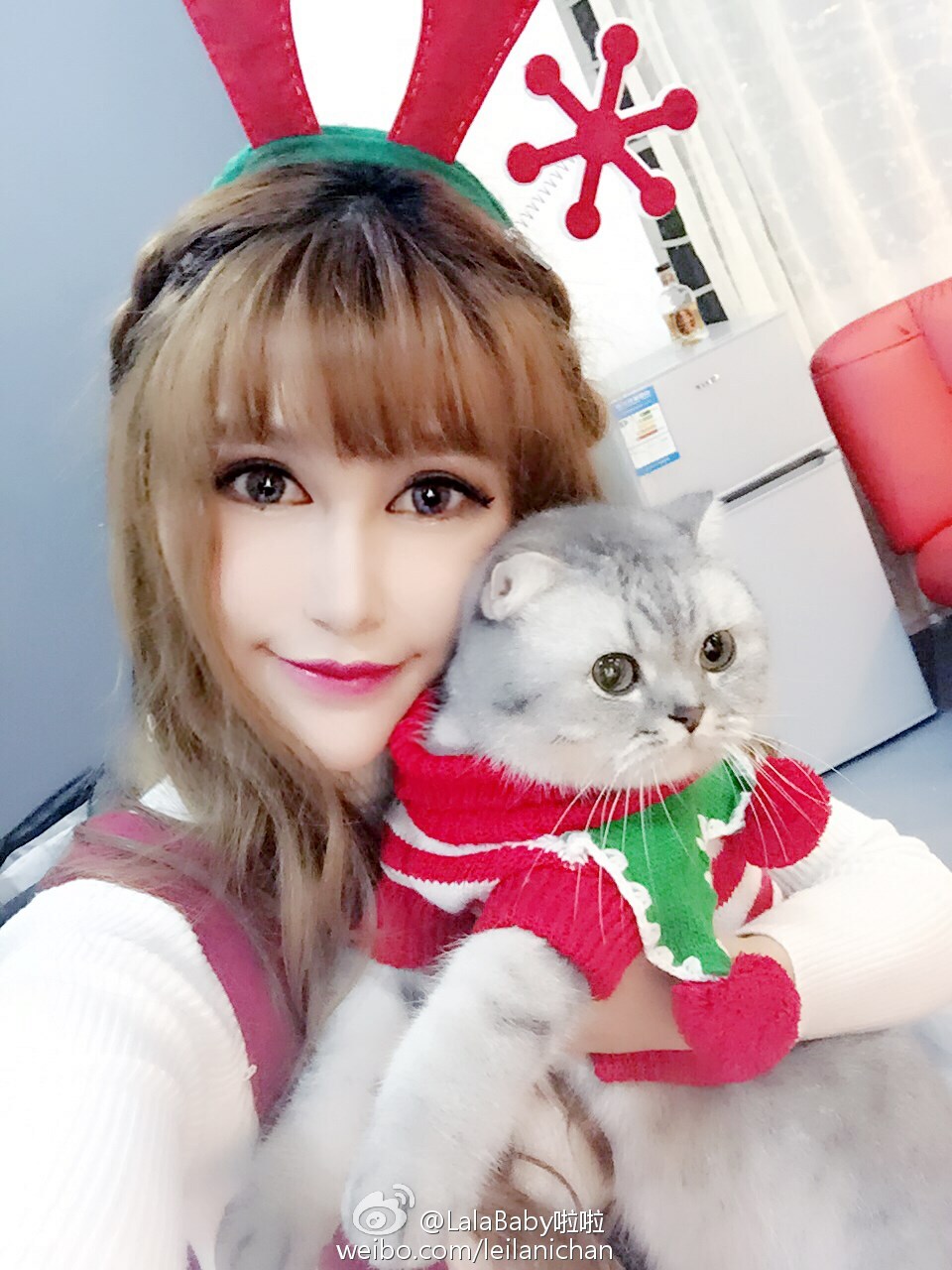 清新美少女 LalaBaby啦啦 生活照09