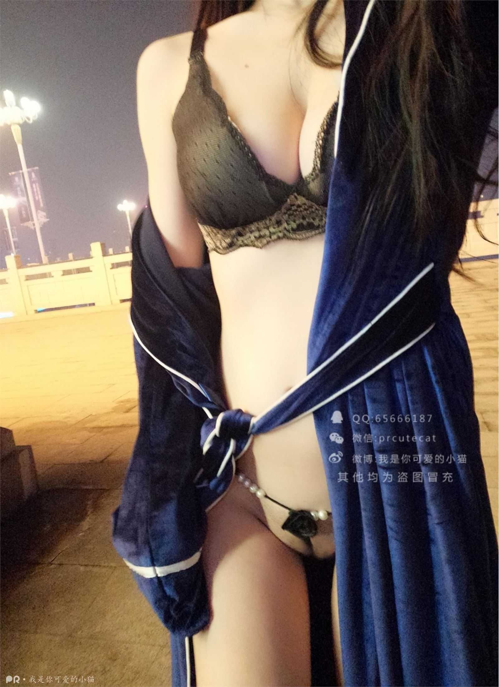 我是你可爱小猫—天桥大胆露出