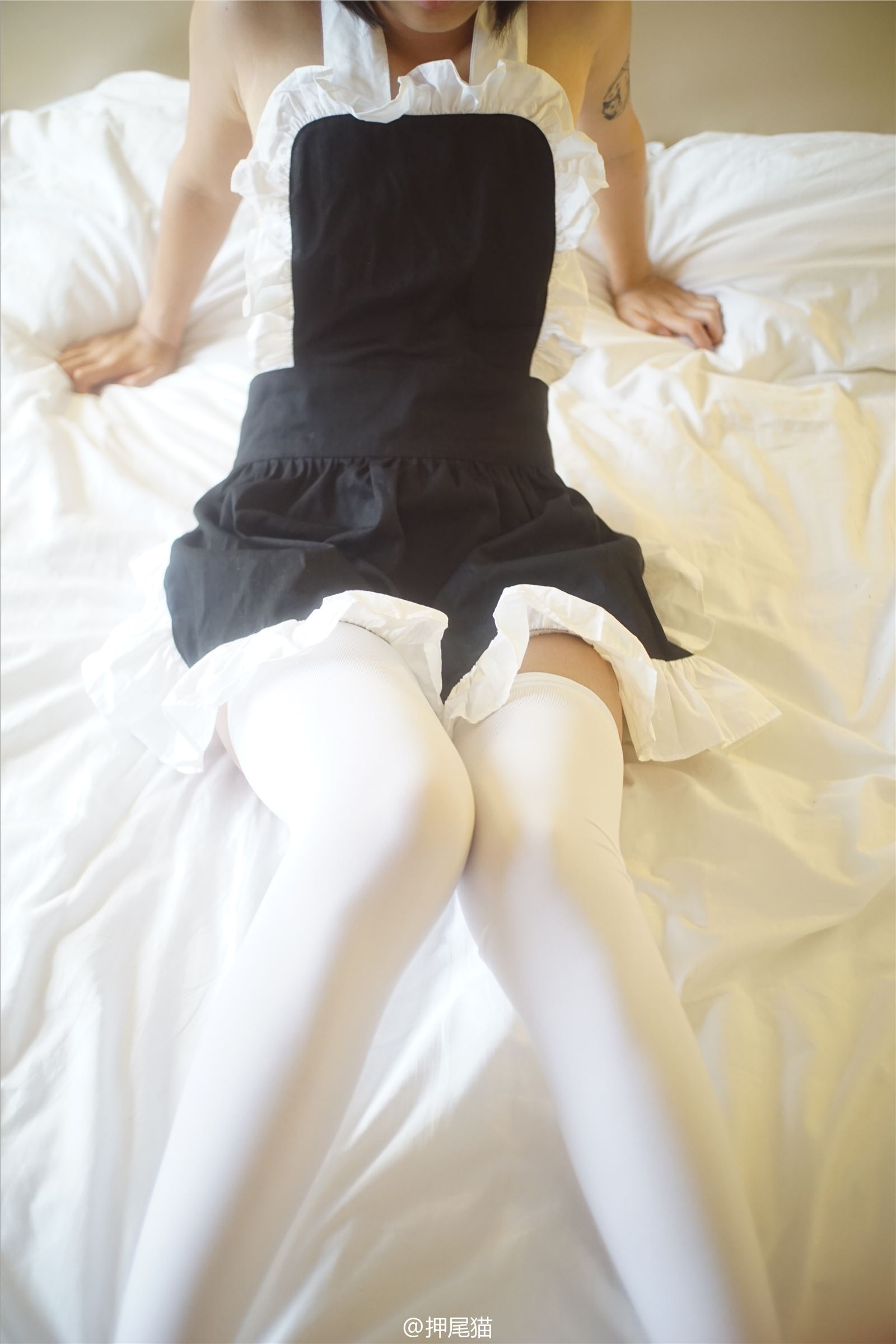 押尾猫-白丝女仆