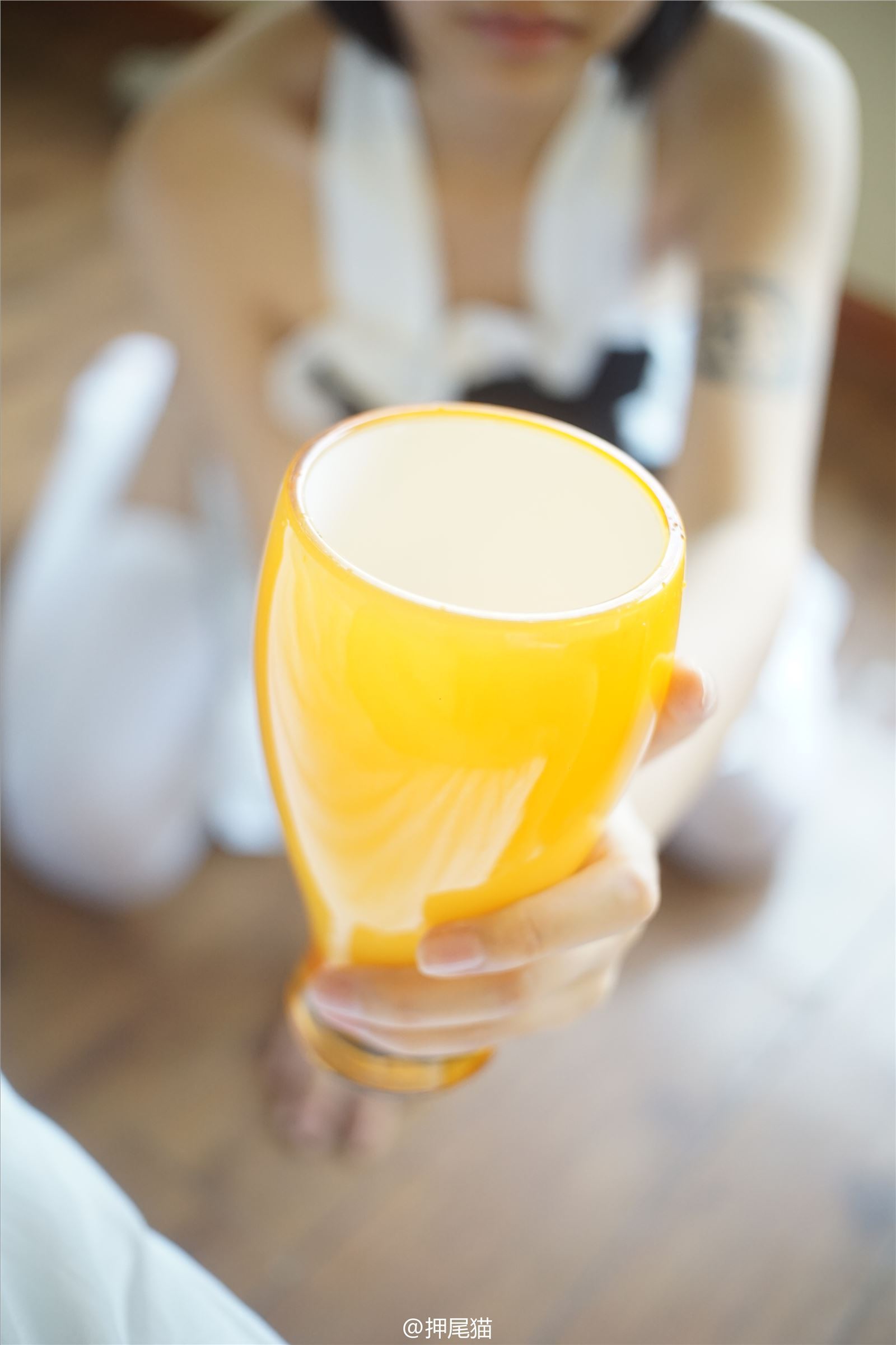 押尾猫-白丝女仆