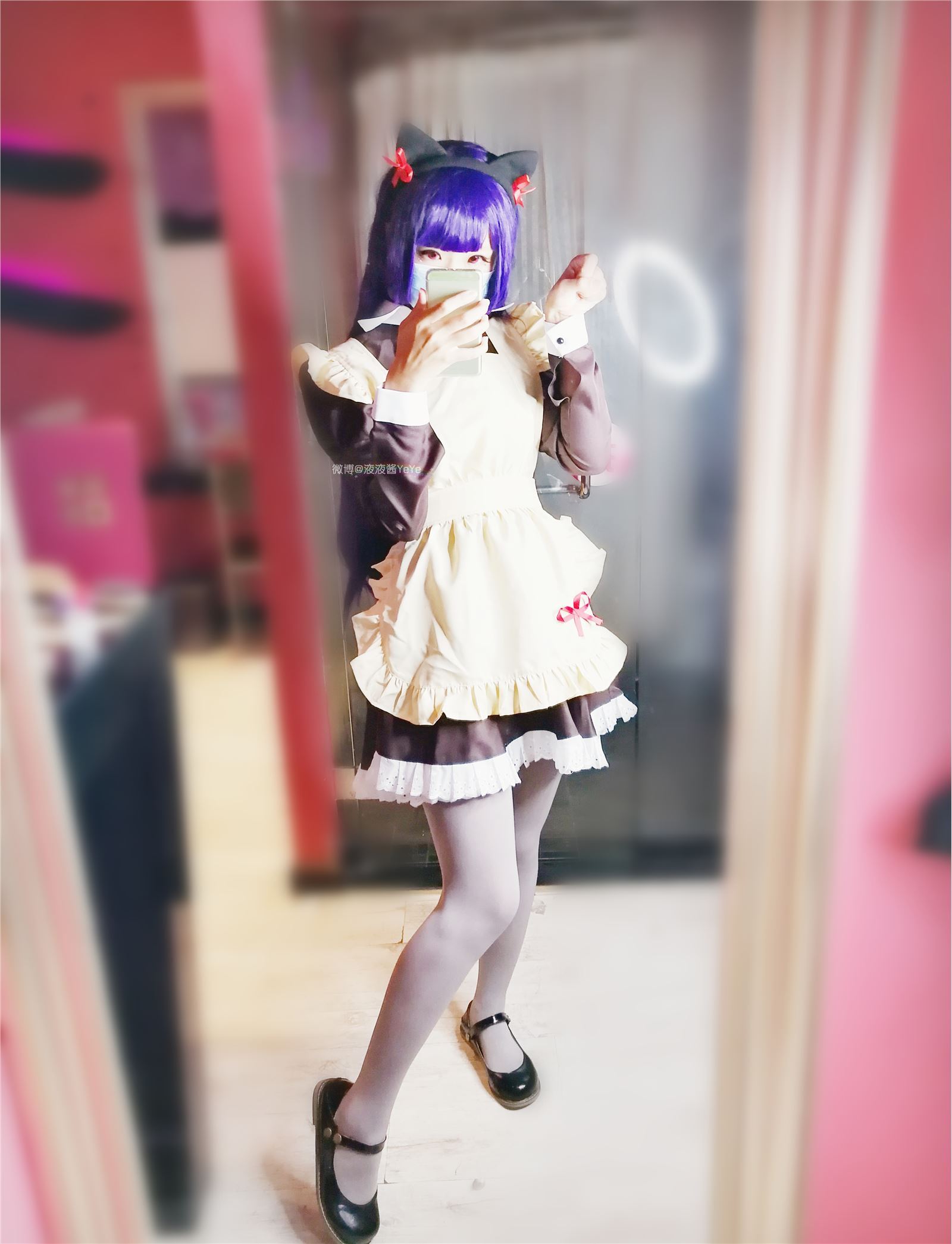 萝莉液液酱YeYe - 黑猫女仆