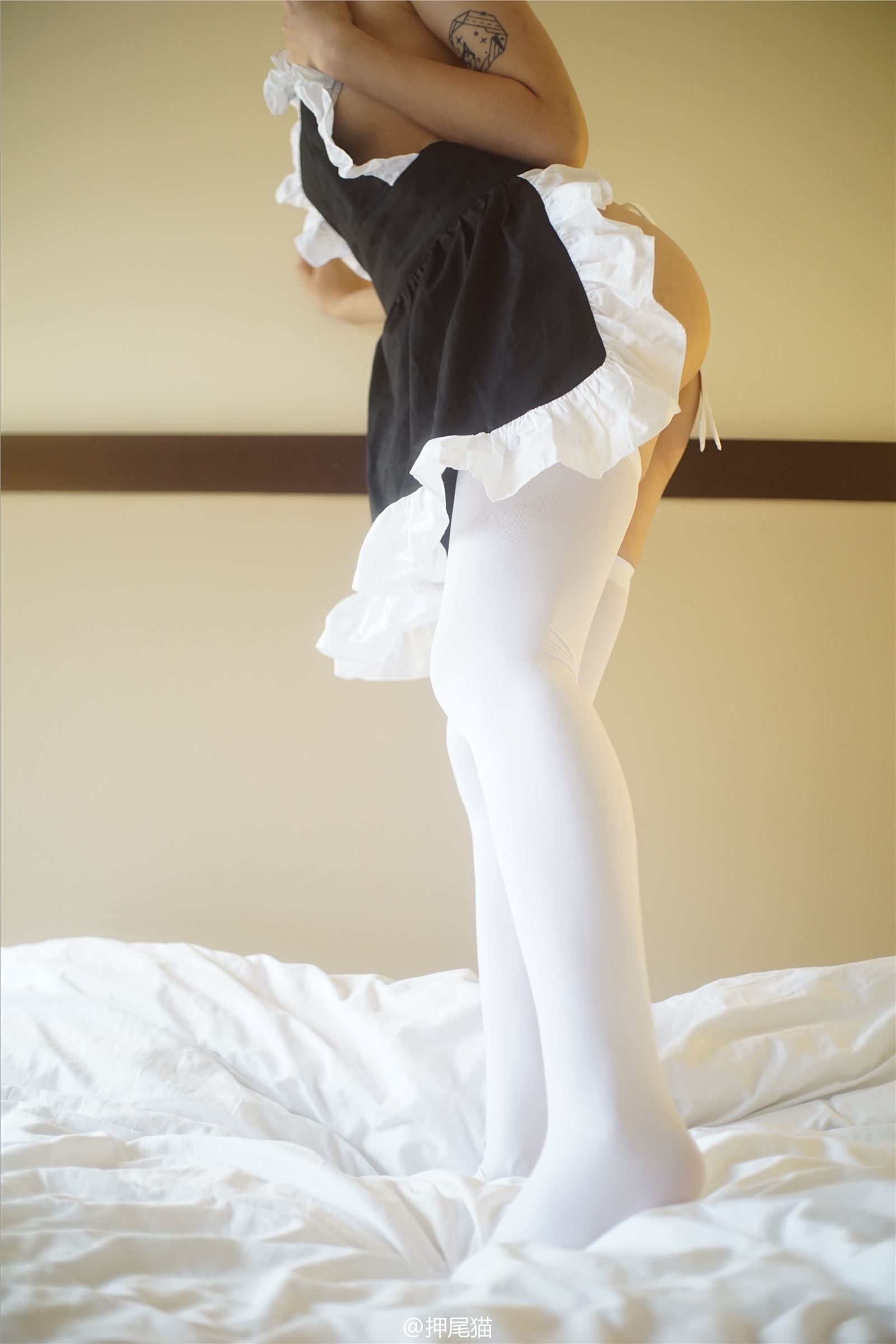 押尾猫 白丝女仆