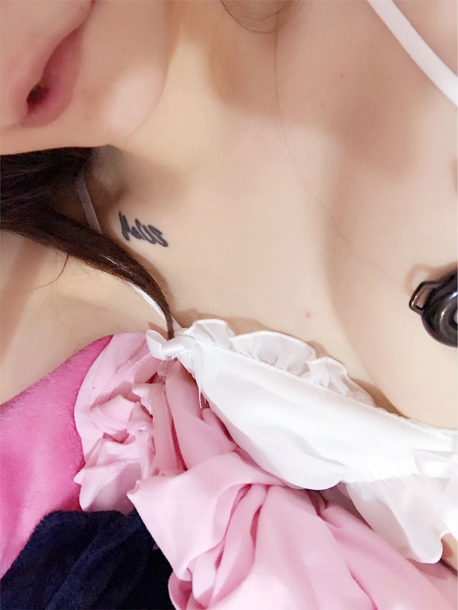 猫性少女 套图 黃色卡通睡衣