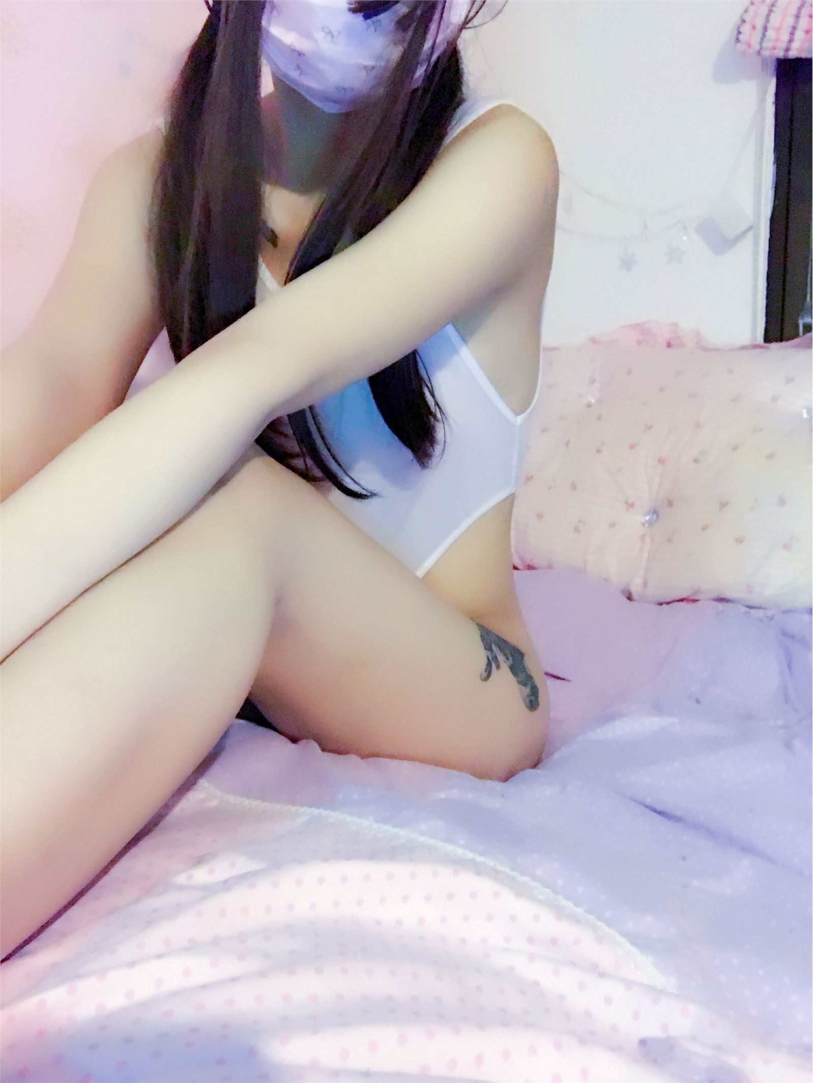 猫性少女 高叉紧身衣