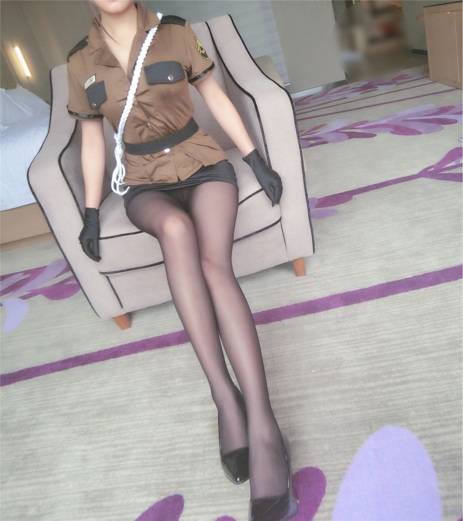 麻酥酥哟-女警套装