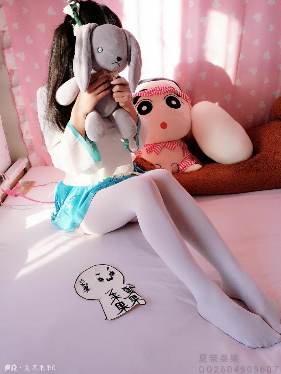 汉服白丝 夏茉果果-视图