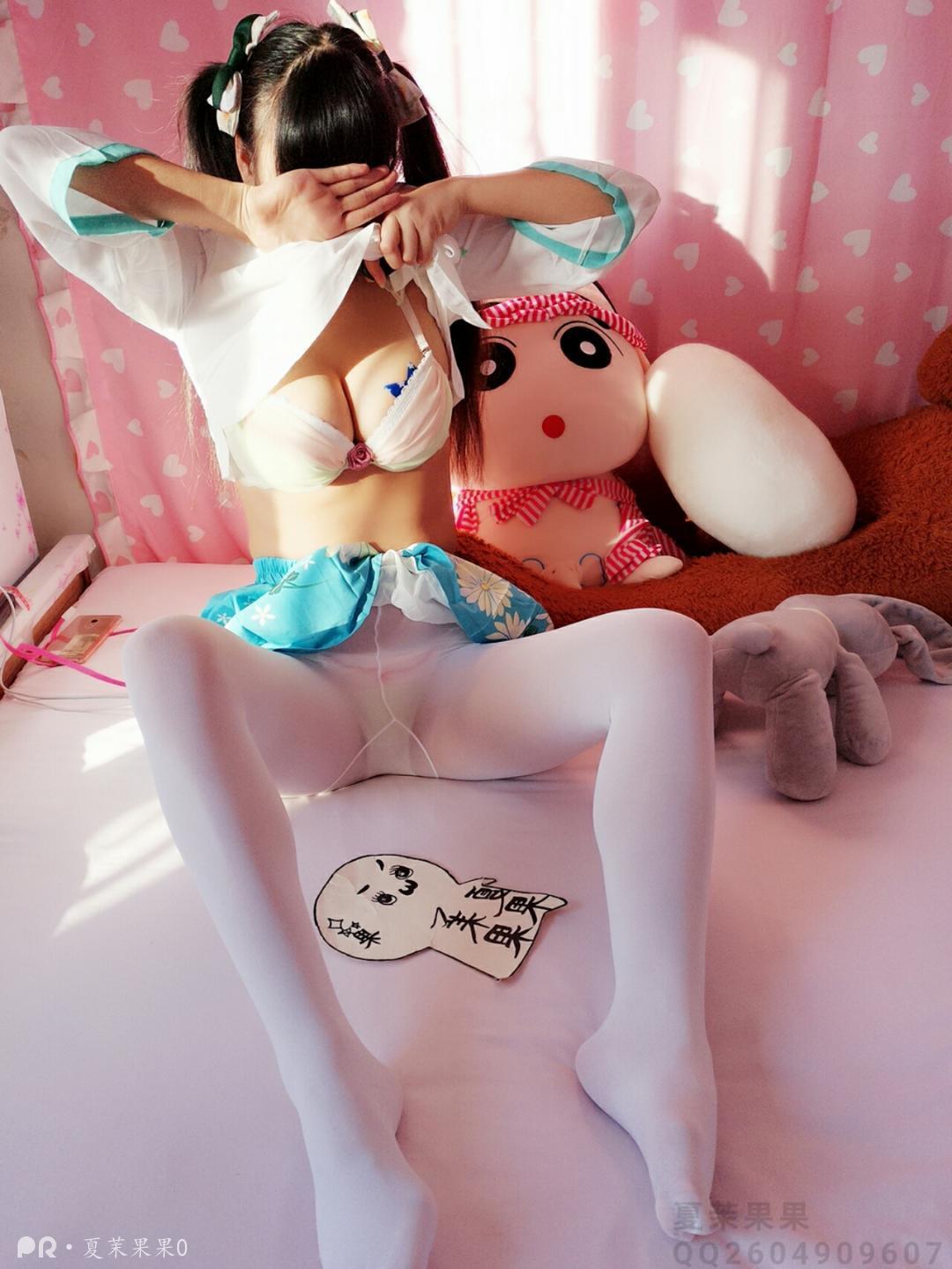 汉服白丝 夏茉果果-视图