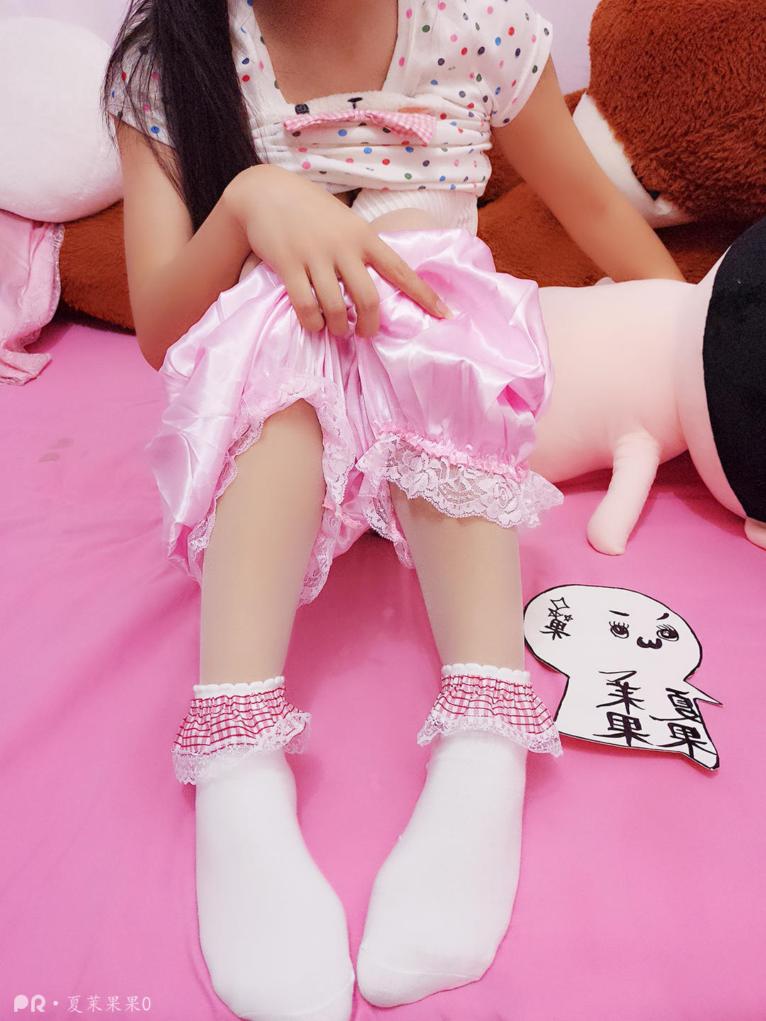 花边袜 夏茉果果-视图