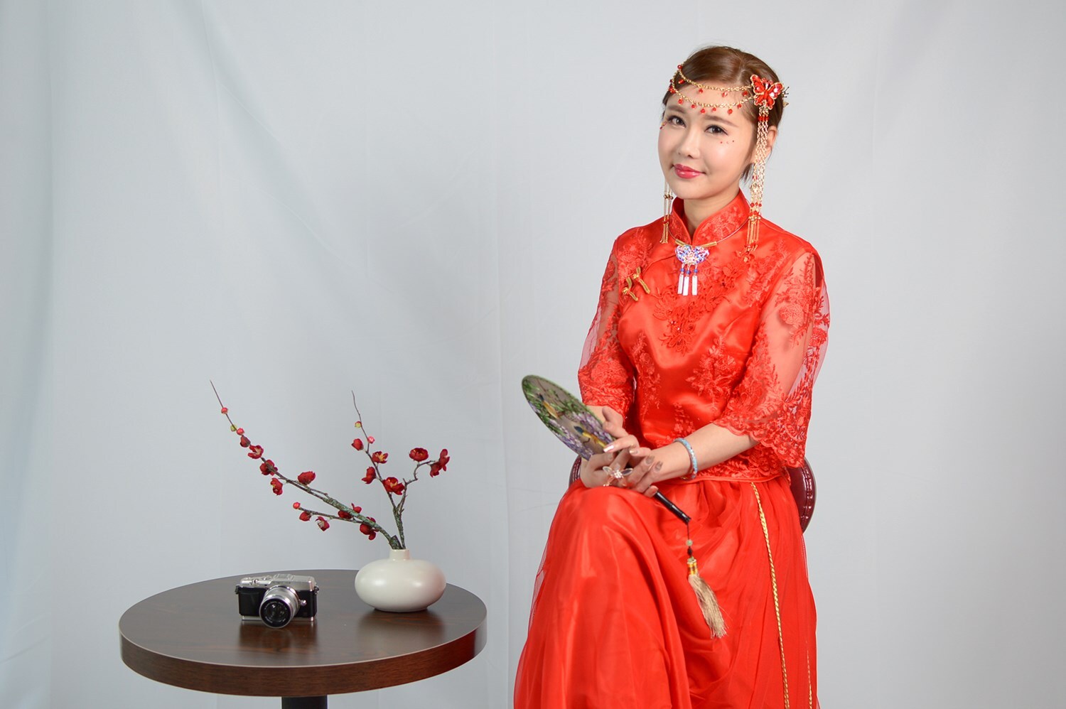 2018上海Olympus展会旗袍装嫩模 [伊港伊戆以刚]