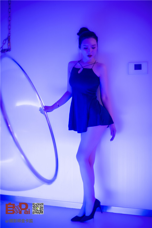 摄影师金卡监AISS女神索菲作品-夜色