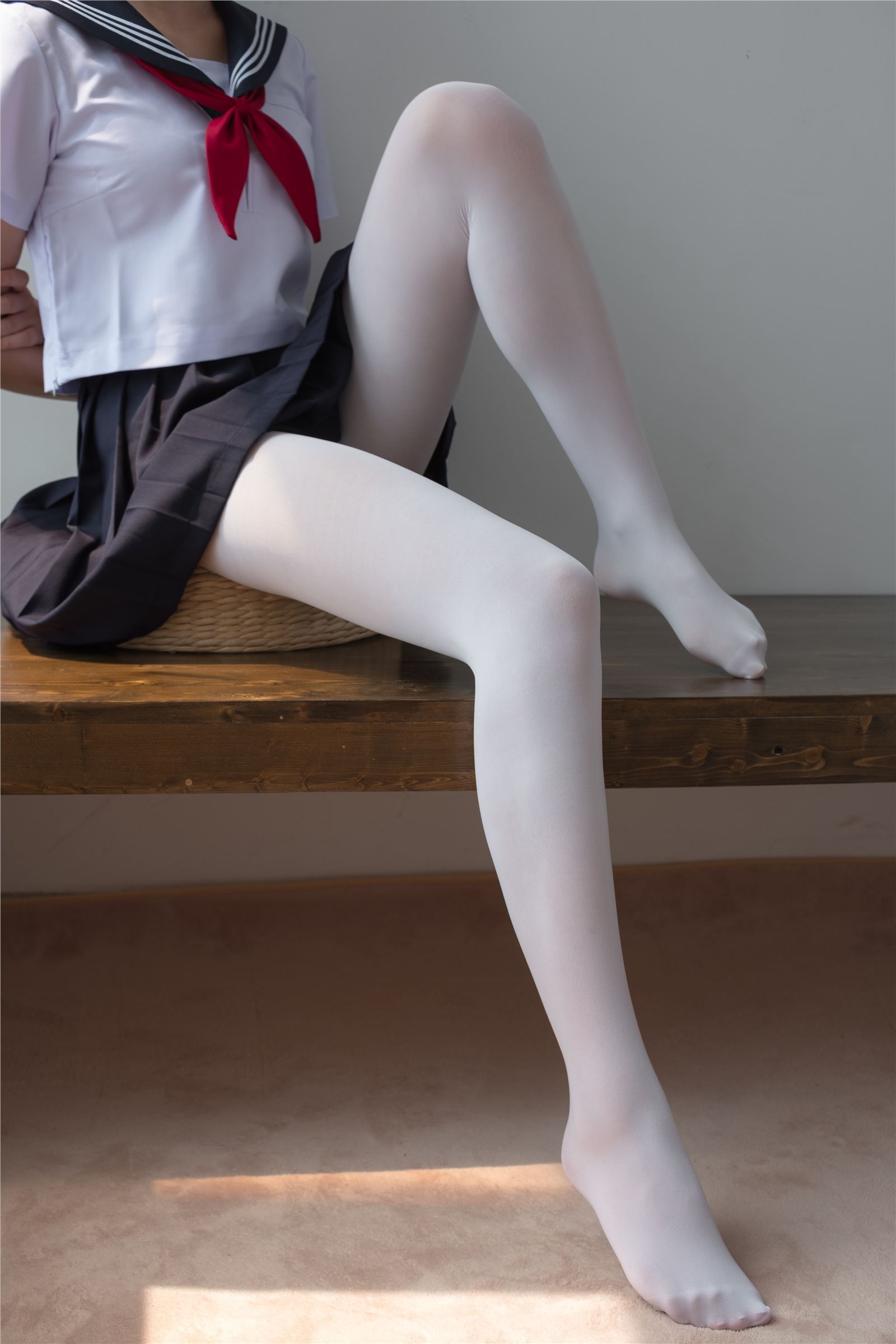 爱花写真 - [ALPHA-003] 白丝水手服