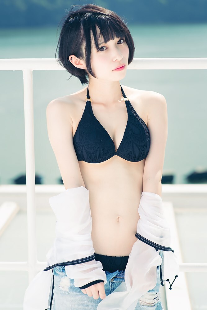 [日系写真] 水着のお写真です