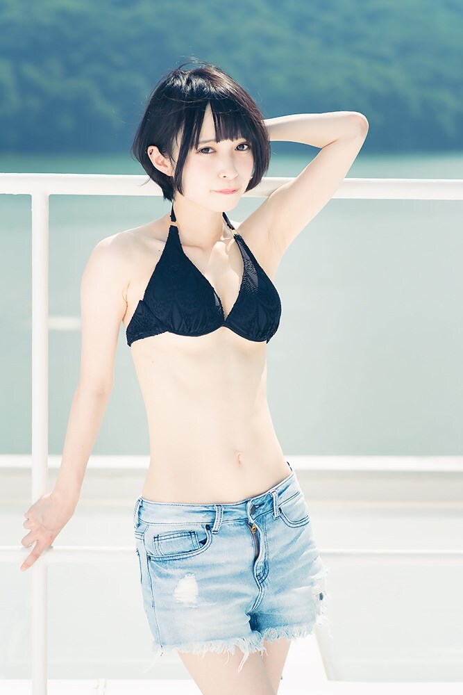 [日系写真] 水着のお写真です