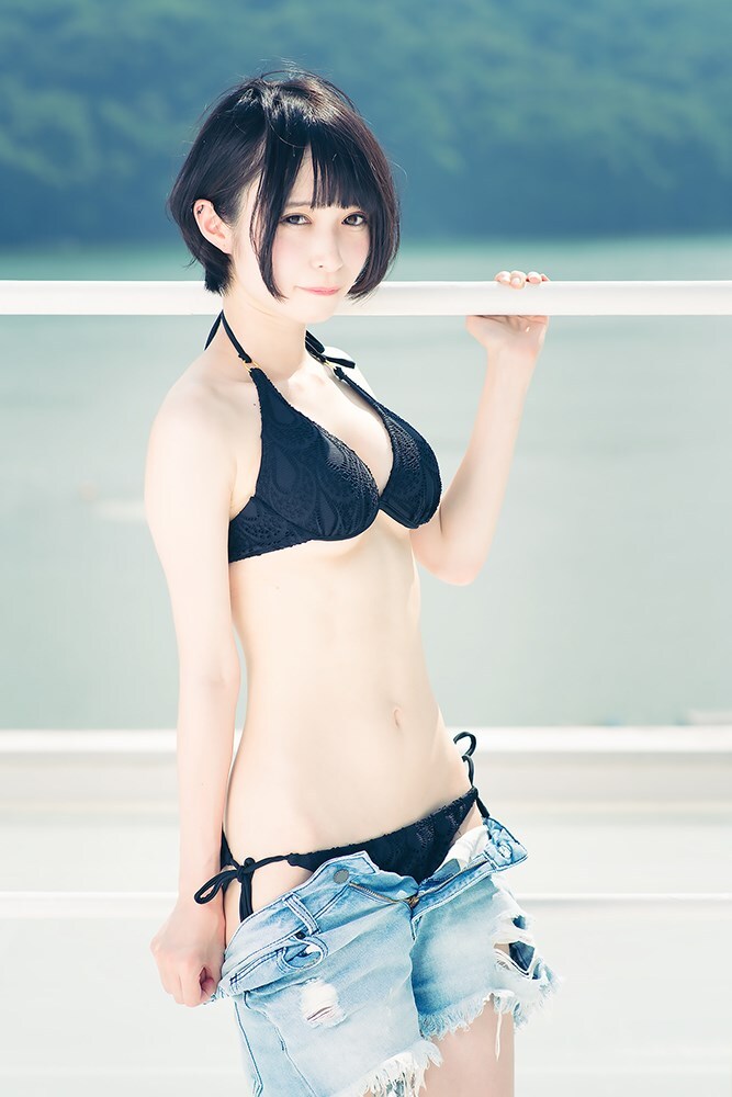 [日系写真] 水着のお写真です