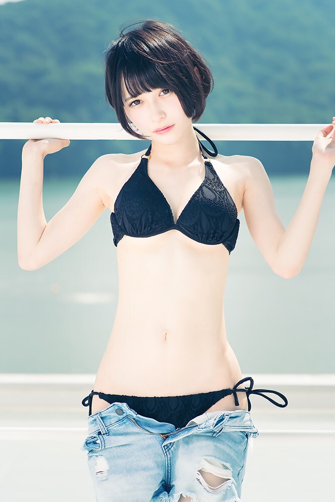 [日系写真] 水着のお写真です