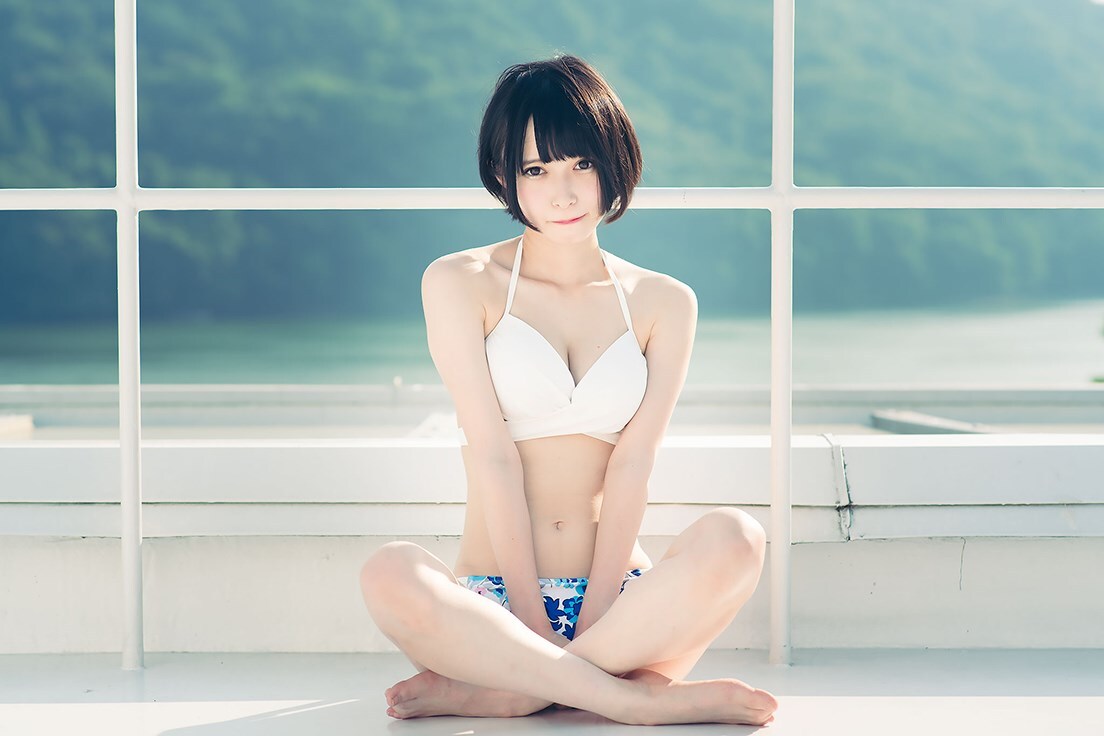 [日系写真] 水着のお写真です