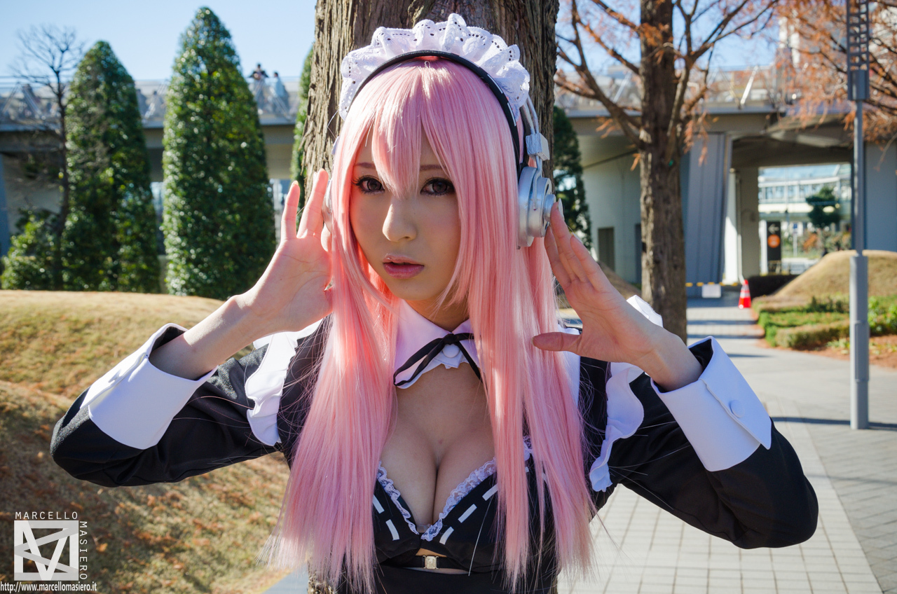 Nacco Cosplay コスプレ激萌黑色袜控Cos 1