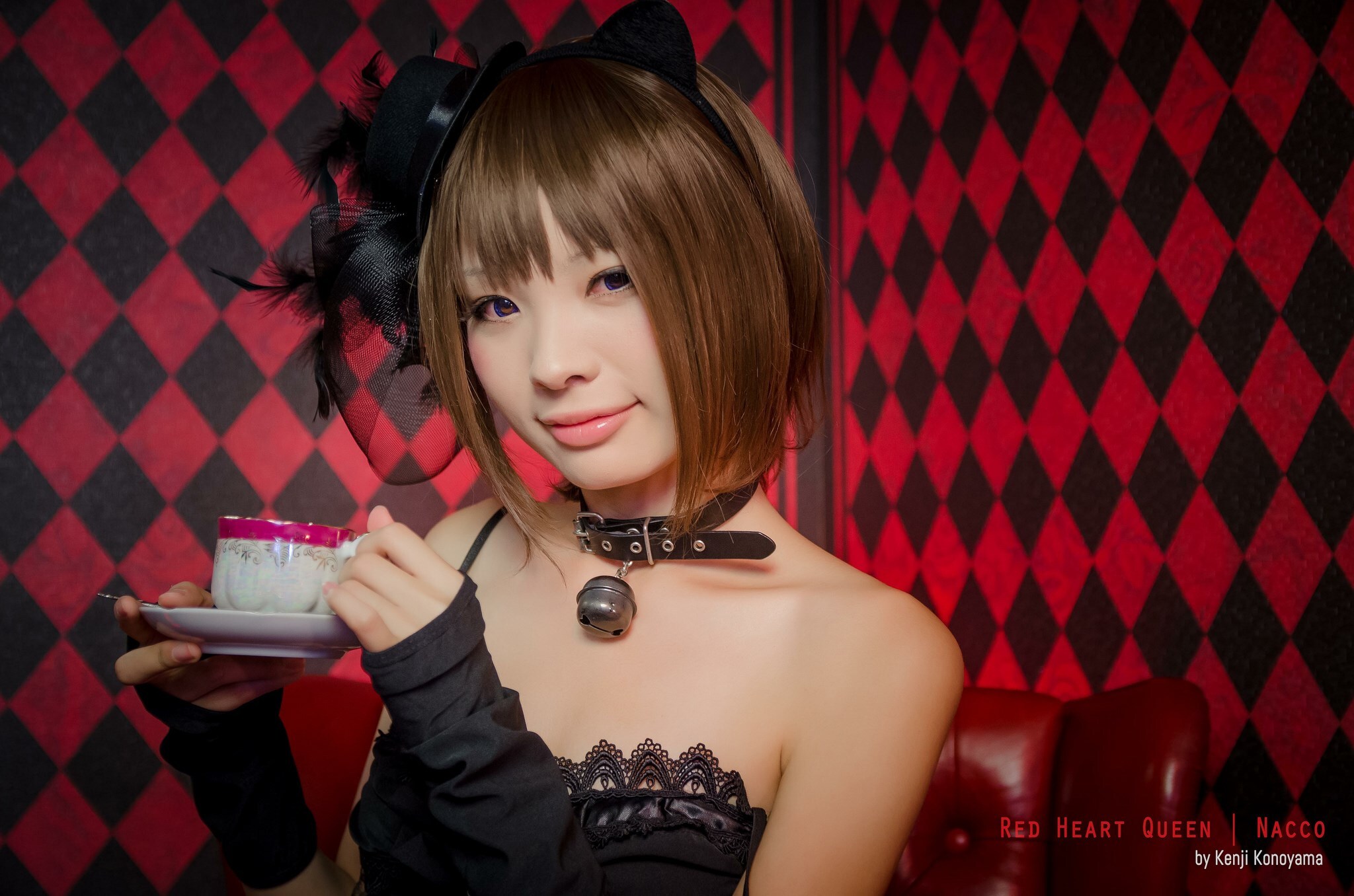 Nacco Cosplay コスプレ激萌黑色袜控Cos 1