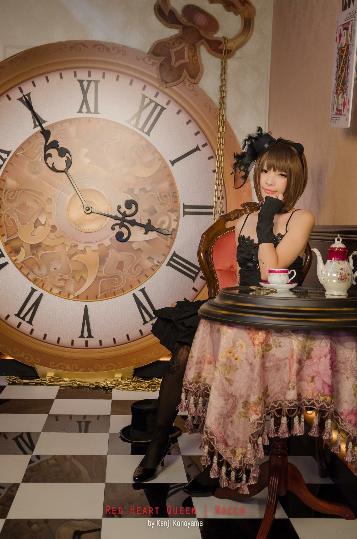 Nacco Cosplay コスプレ激萌黑色袜控Cos 1