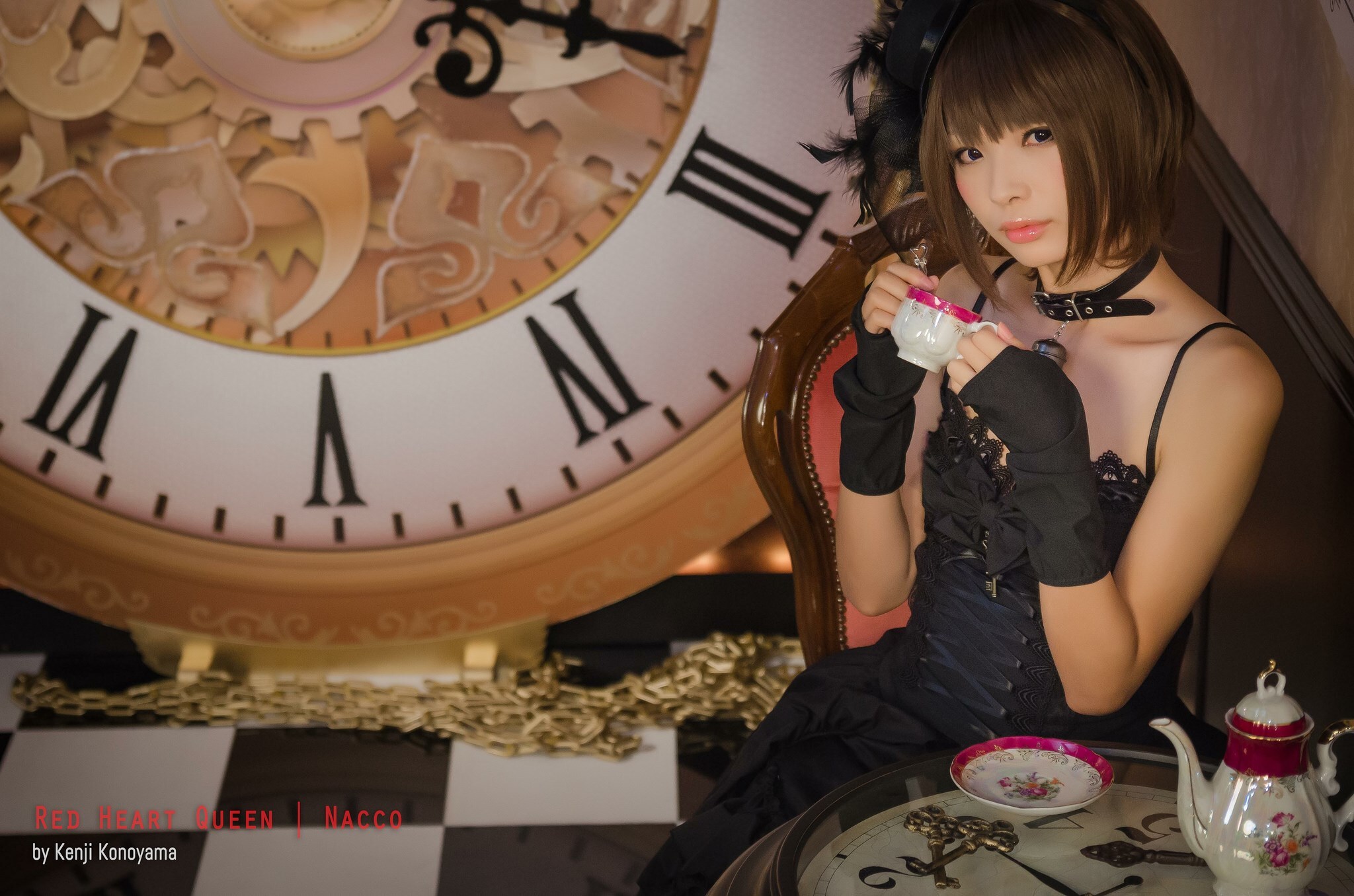 Nacco Cosplay コスプレ激萌黑色袜控Cos 1