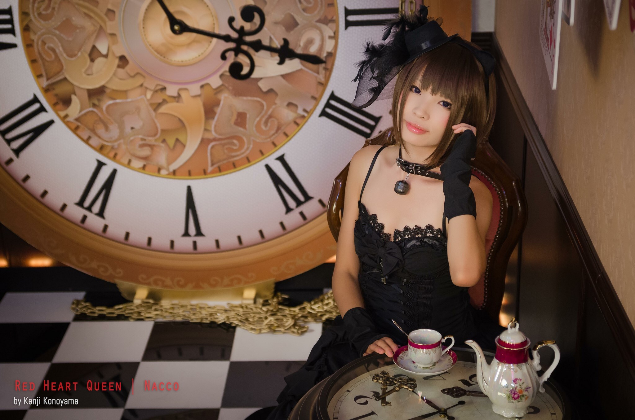 Nacco Cosplay コスプレ激萌黑色袜控Cos 1