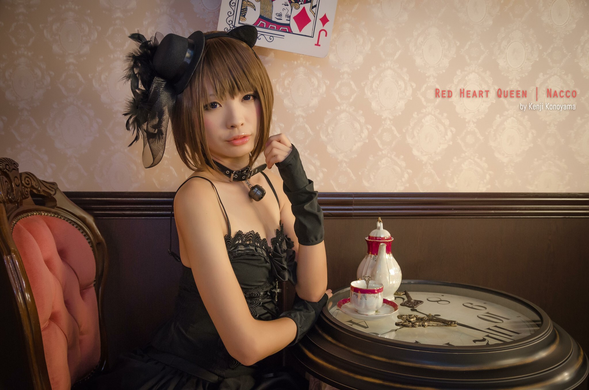 Nacco Cosplay コスプレ激萌黑色袜控Cos 1