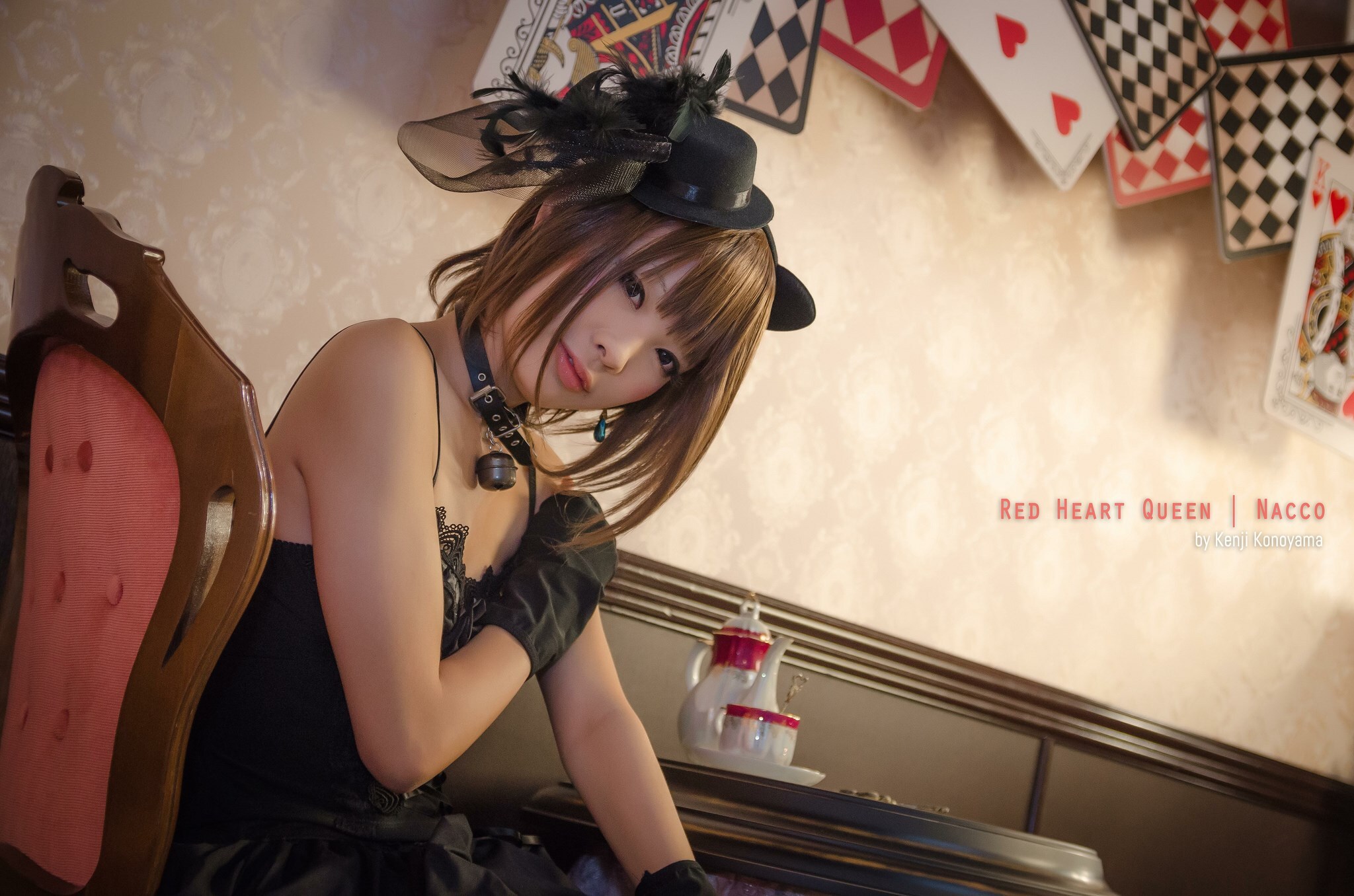 Nacco Cosplay コスプレ激萌黑色袜控Cos 1