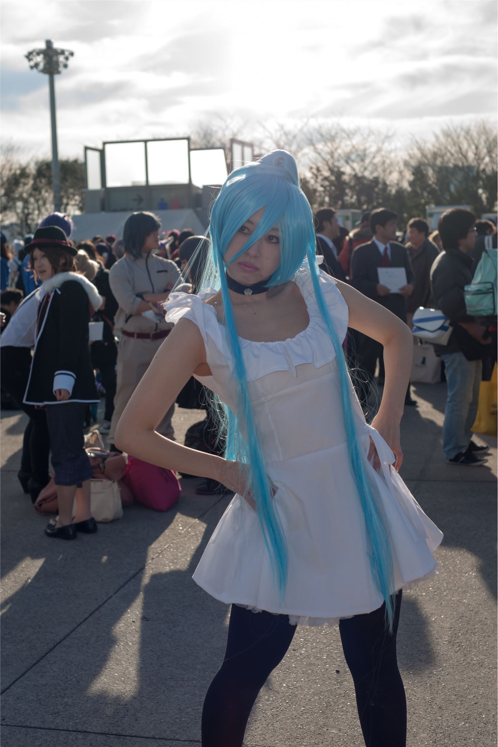 Nacco Cosplay コスプレ激萌黑色袜控Cos 1