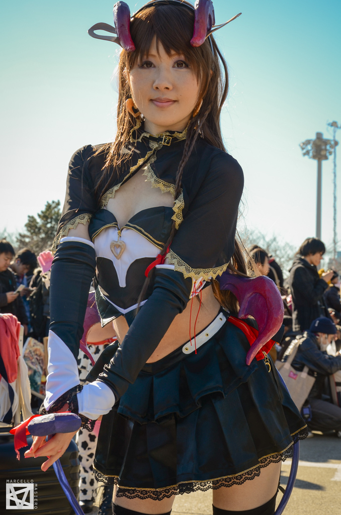 Nacco Cosplay コスプレ激萌黑色袜控Cos 1