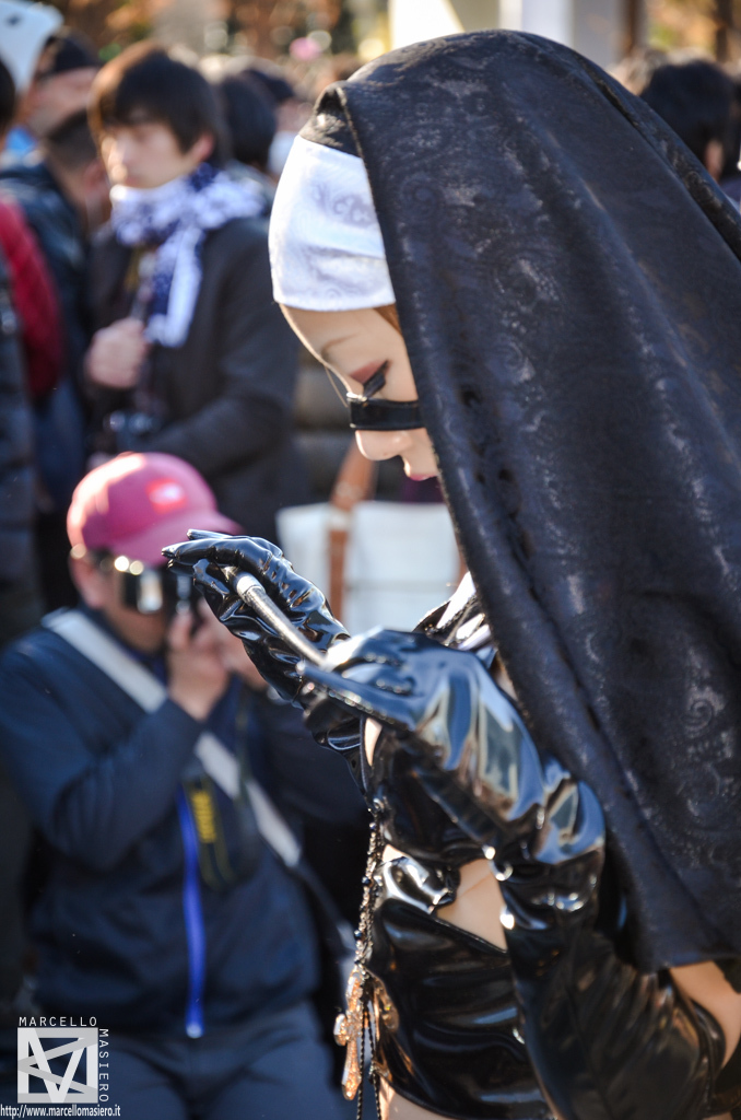 Nacco Cosplay コスプレ激萌黑色袜控Cos 1