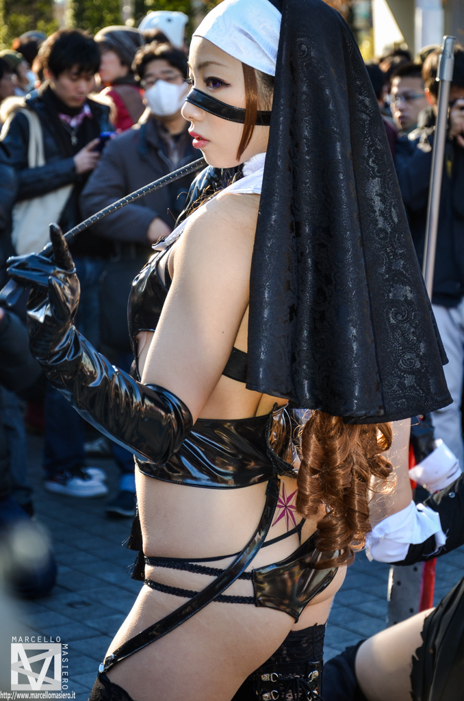 Nacco Cosplay コスプレ激萌黑色袜控Cos 1