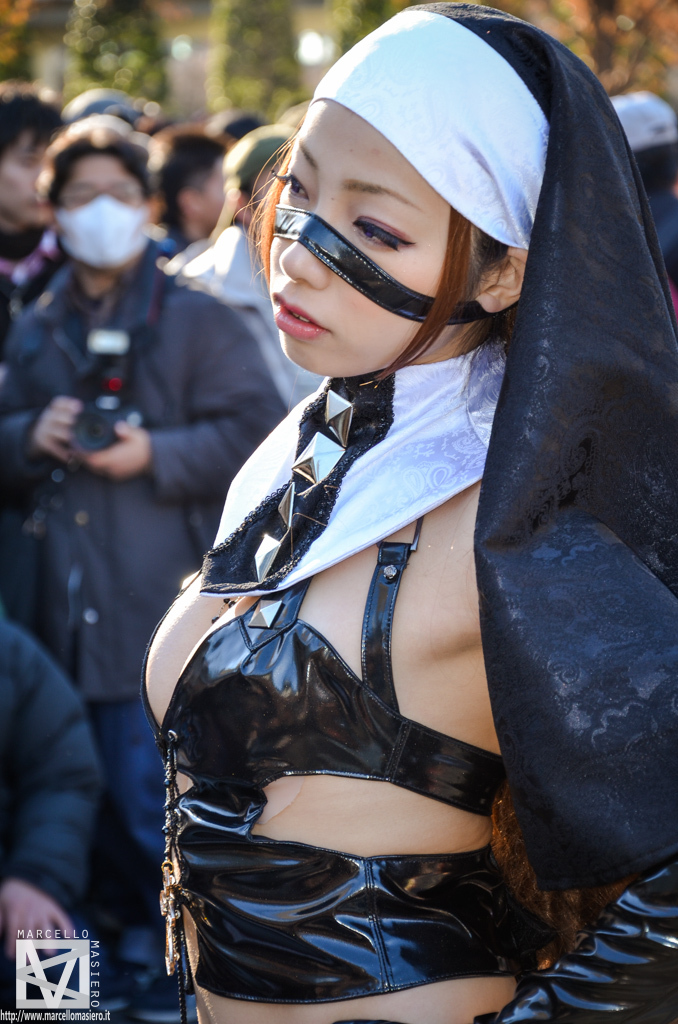 Nacco Cosplay コスプレ激萌黑色袜控Cos 1