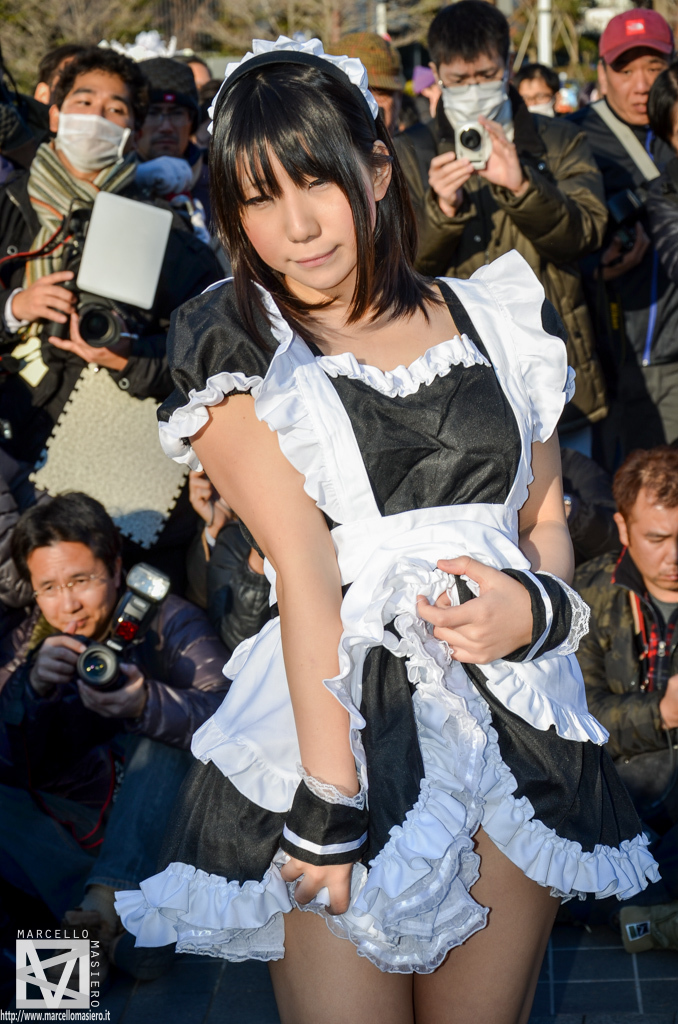 Nacco Cosplay コスプレ激萌黑色袜控Cos 1