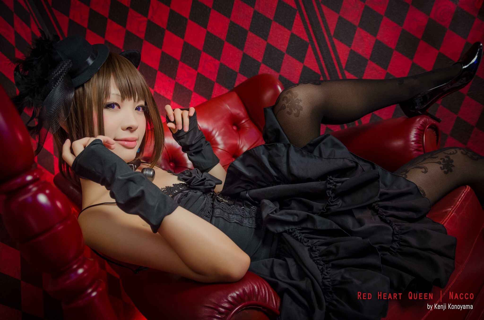 Nacco Cosplay コスプレ激萌黑色袜控Cos 2