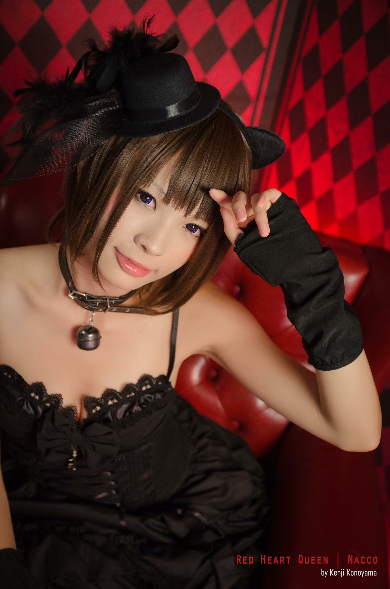 Nacco Cosplay コスプレ激萌黑色袜控Cos 2