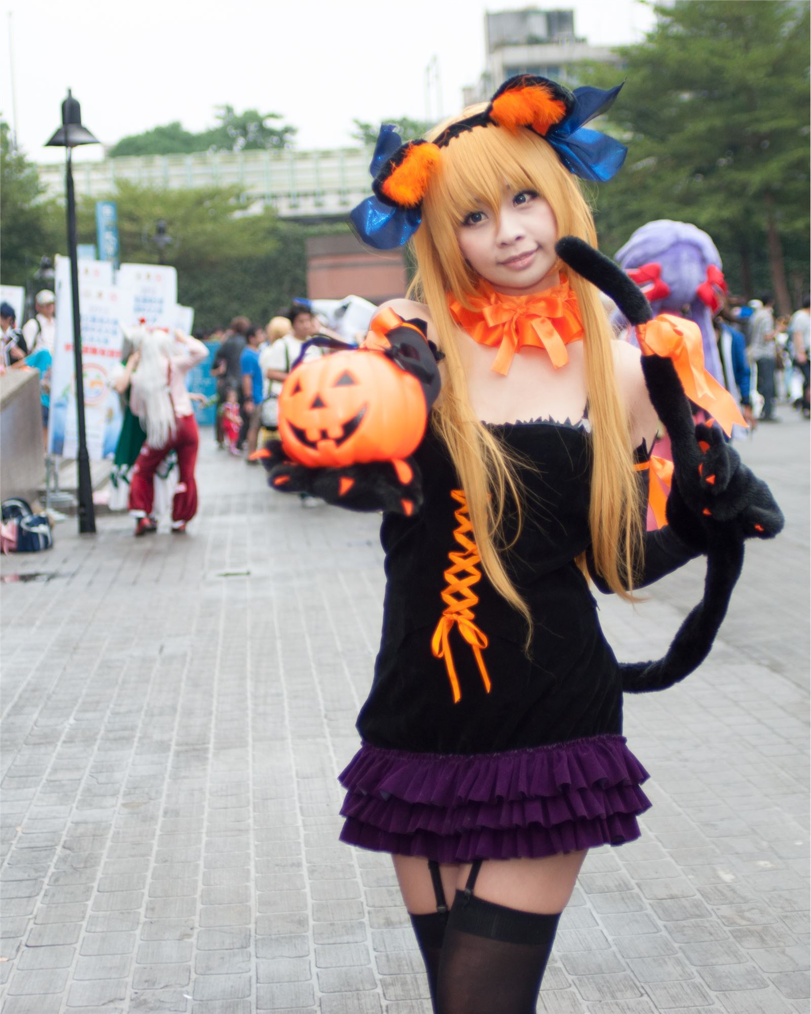 Nacco Cosplay コスプレ激萌黑色袜控Cos 2