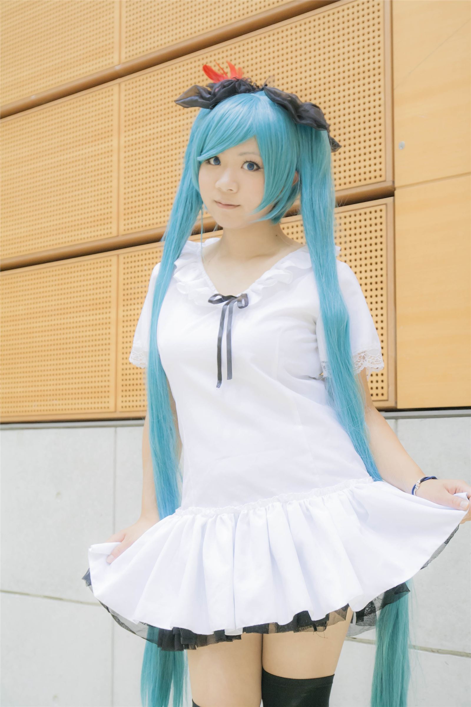 Nacco Cosplay コスプレ激萌黑色袜控Cos 2