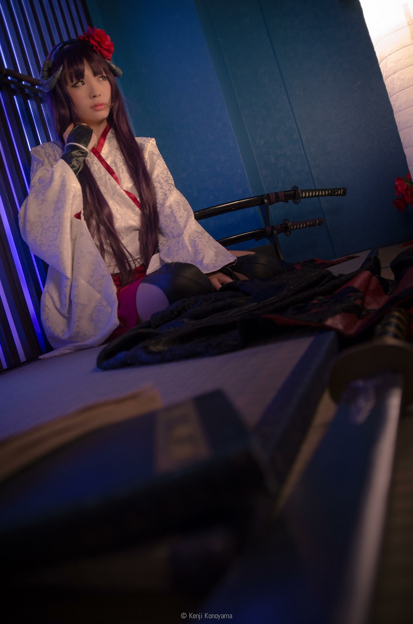 Nacco Cosplay コスプレ激萌黑色袜控Cos 2