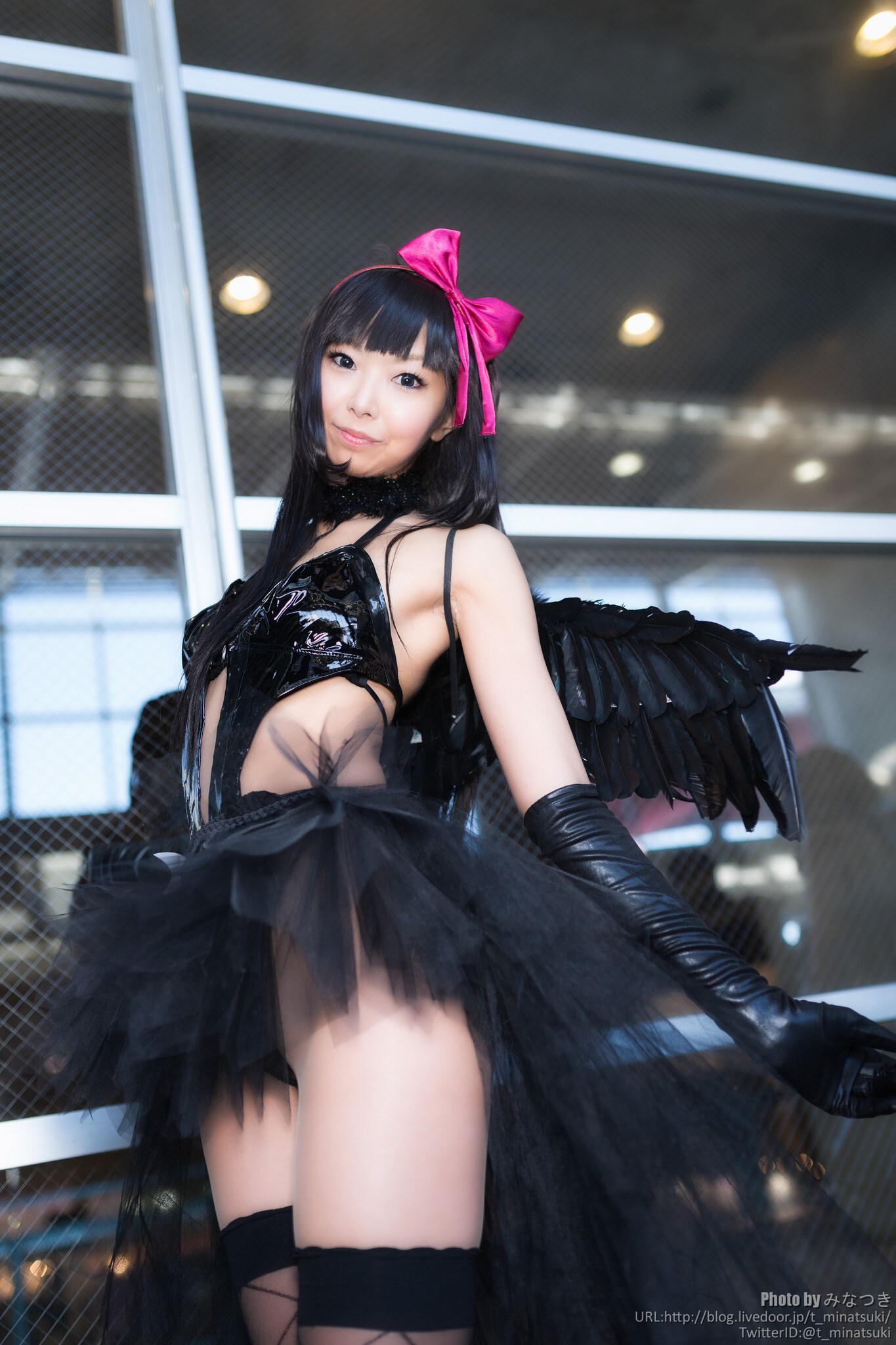 Nacco Cosplay コスプレ激萌黑色袜控Cos 2