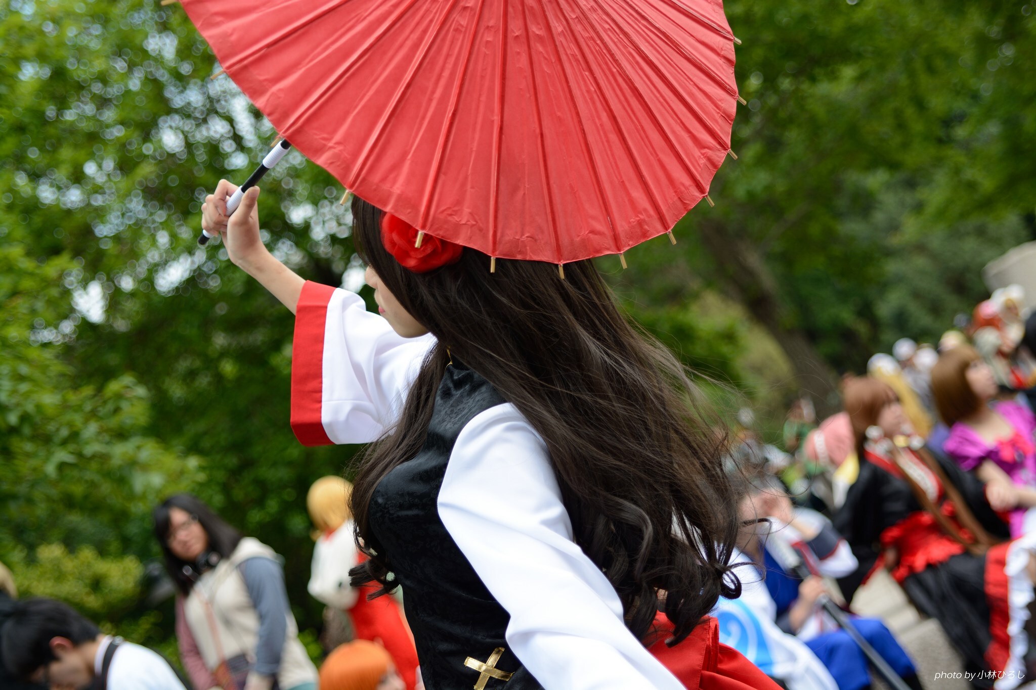 Nacco Cosplay コスプレ激萌黑色袜控Cos 2