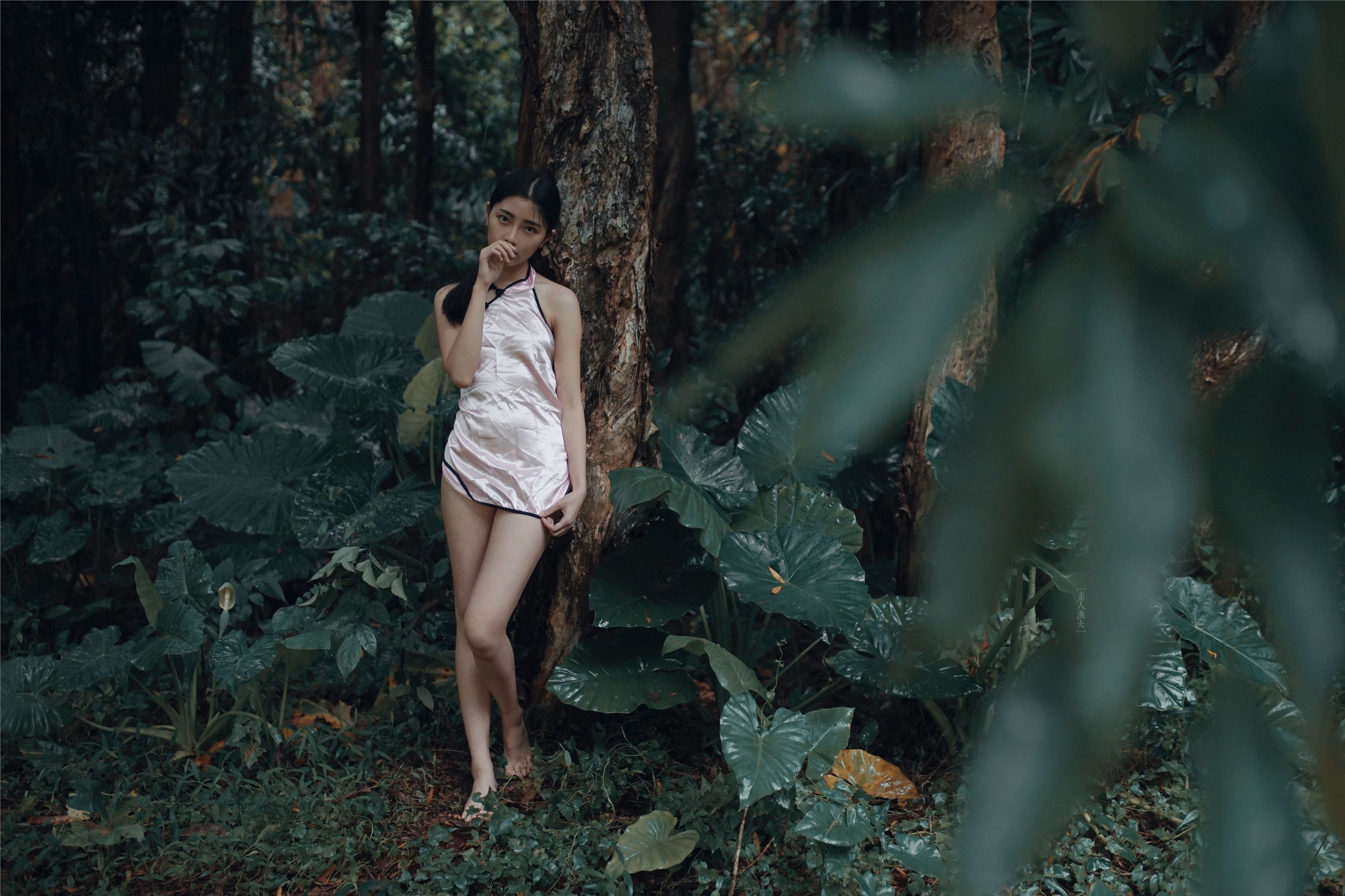 深圳校服双马尾萌妹女仆装香港之行