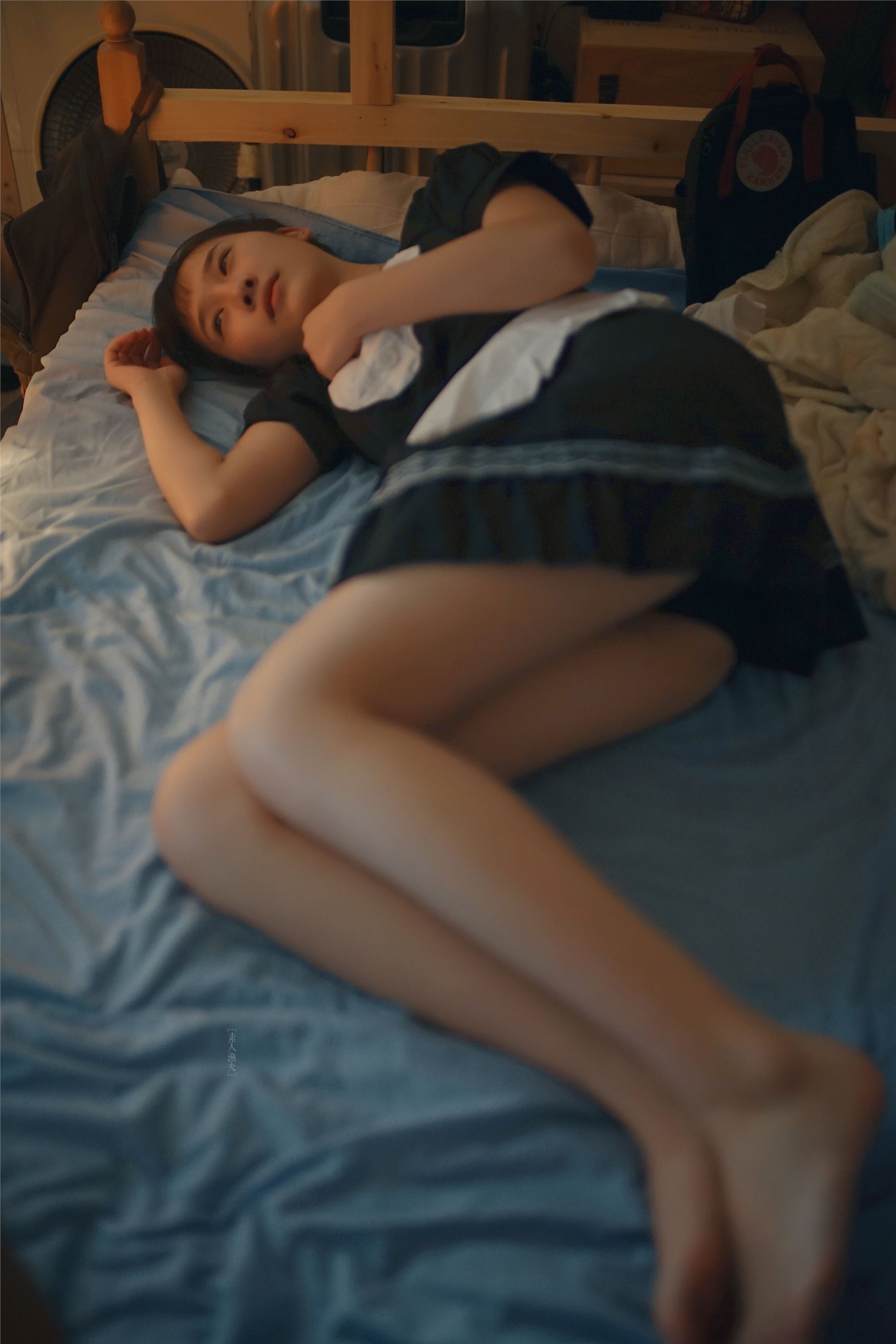 深圳校服双马尾萌妹女仆装香港之行