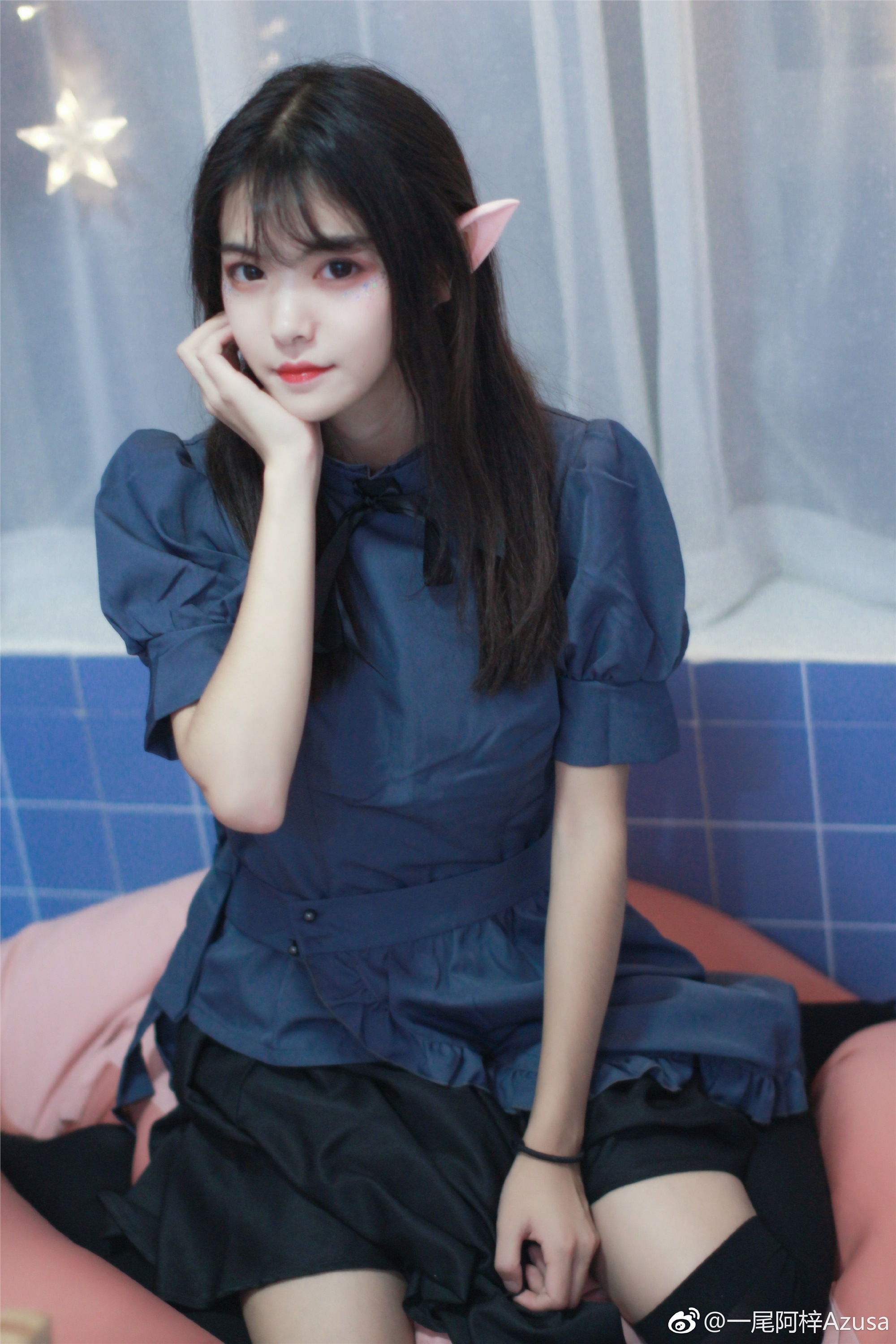 一尾阿梓Azusa 微博杂图11